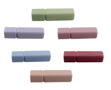 Macaron-colored lipstick-shaped highlighter Macaron-colored lipstick-shaped highlighter